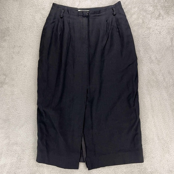 JH Collectibles Dresses & Skirts - JH Collectibles Vintage Pencil Skirt Midi Slit High Waist‎ Petites Size 6 Career